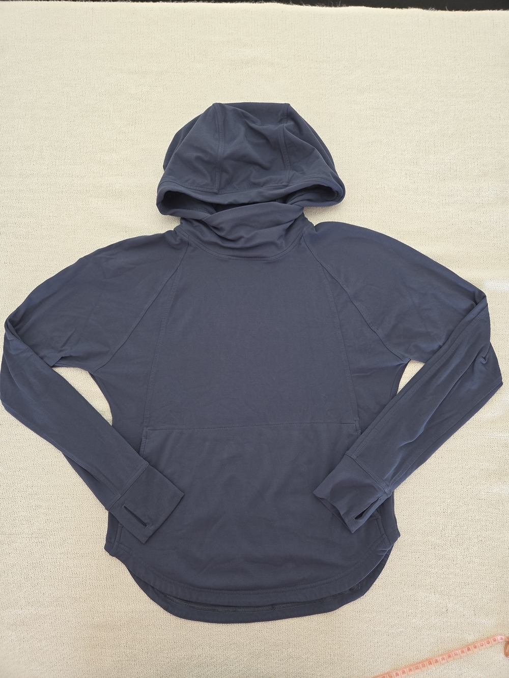 lululemon athletica Navy Blue Lightweight Hoodie Sweatshirt
